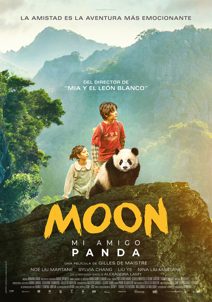 Cartel de Moon, mi amigo panda